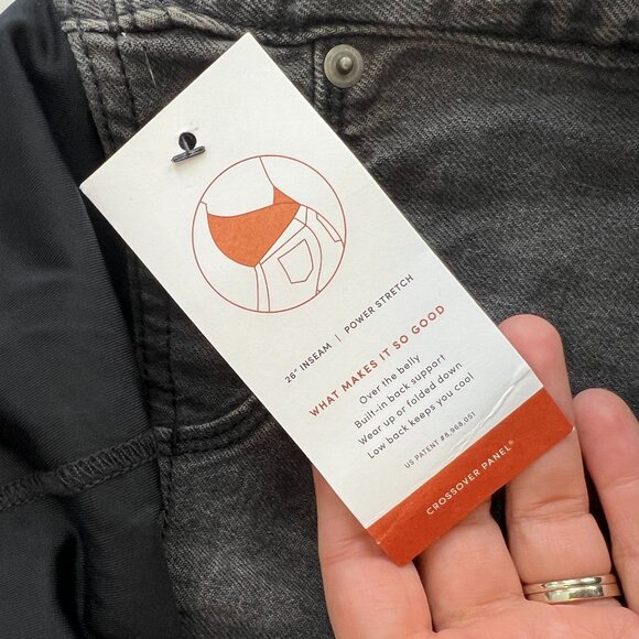 Isabel Maternity by Ingrid & Isabel NWT Over Belly Boyfriend Maternity Jeans - Picture 15 of 16